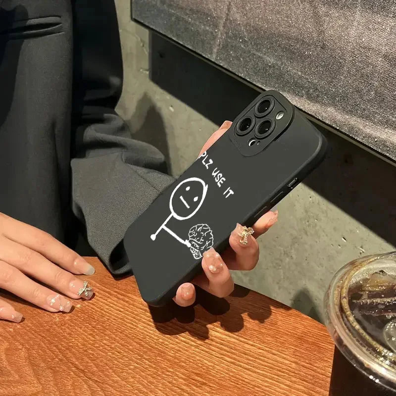 Funny Matchman iPhone Case