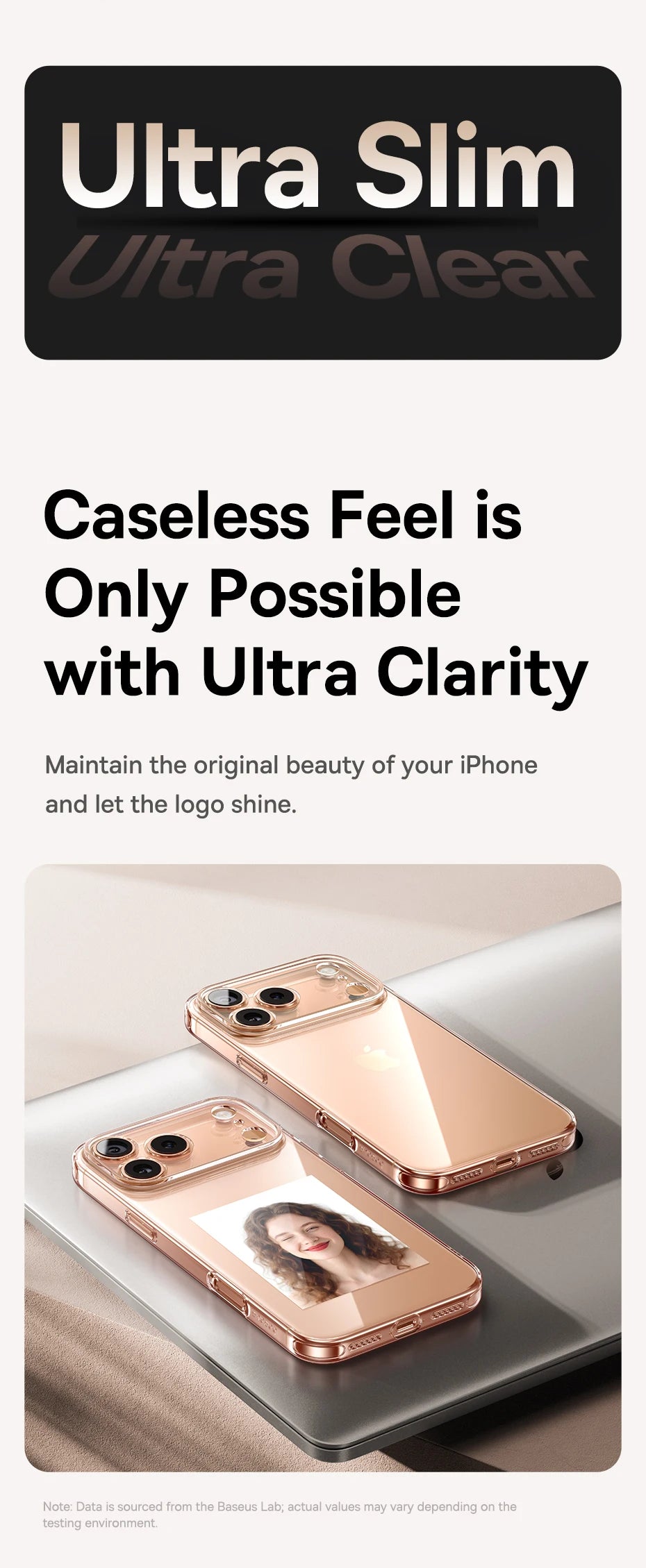 Baseus Clear TPU iPhone Case – Anti-Drop Ultra-Thin Cover