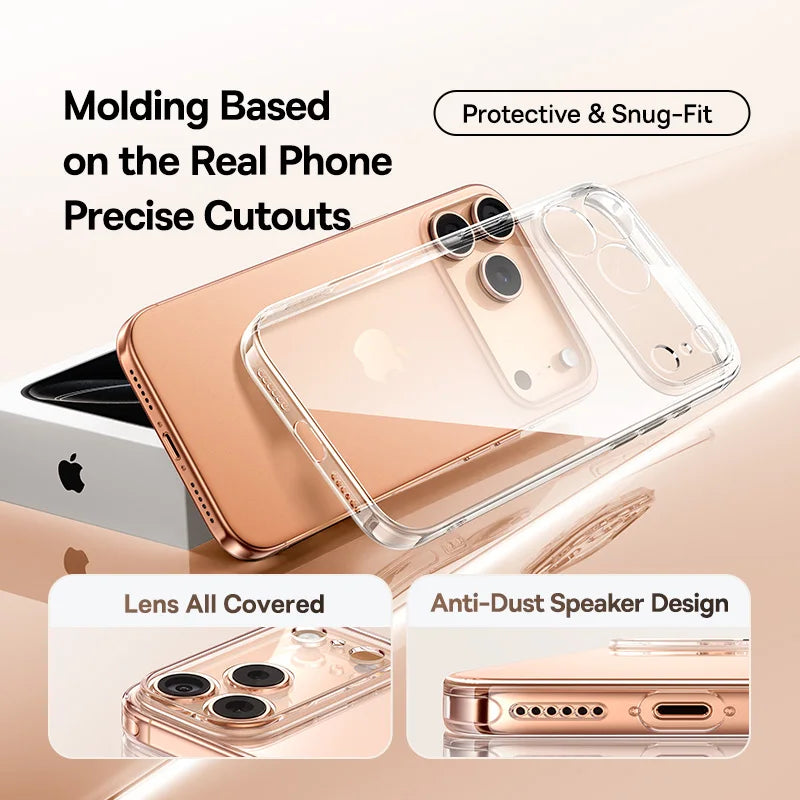 Baseus Clear TPU iPhone Case – Anti-Drop Ultra-Thin Cover
