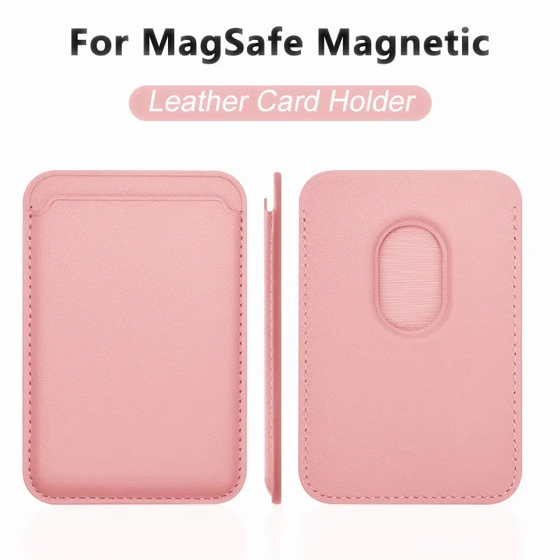 Luxury MagSafe Leather iPhone Wallet Case – Card Holder & Phone Bag
