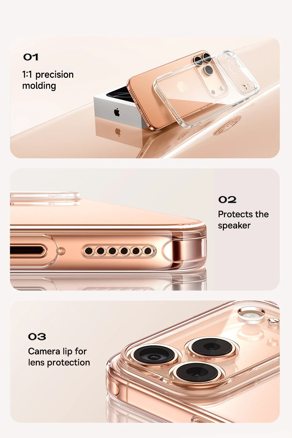 Baseus Clear TPU iPhone Case – Anti-Drop Ultra-Thin Cover