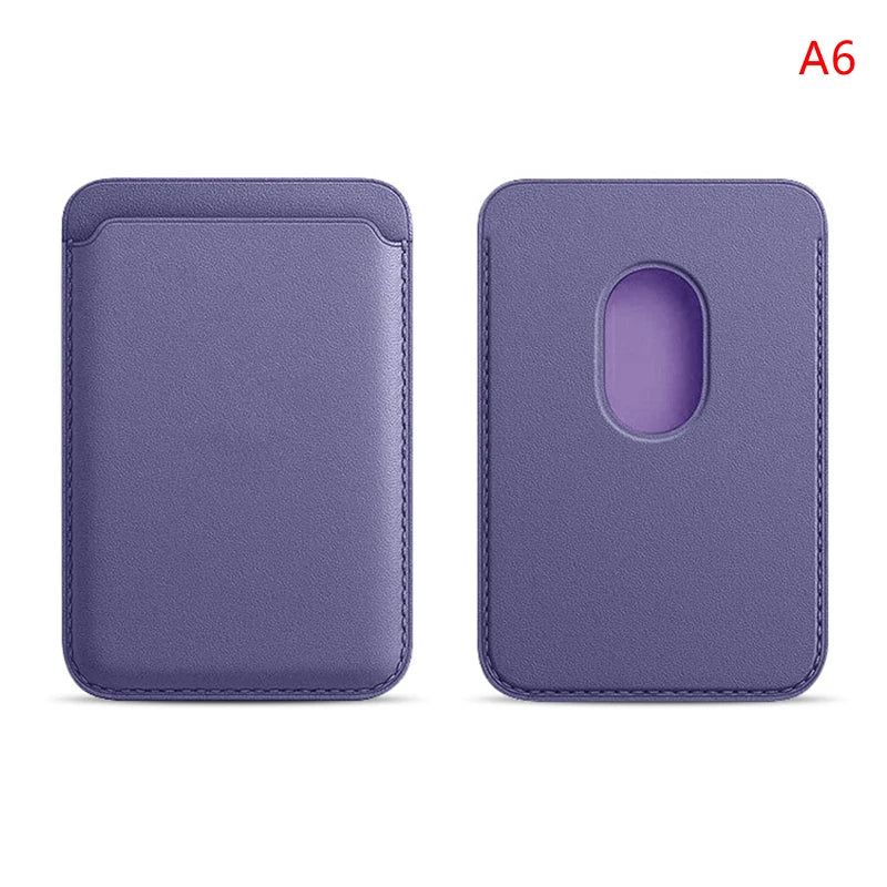 Luxury MagSafe Leather iPhone Wallet Case – Card Holder & Phone Bag