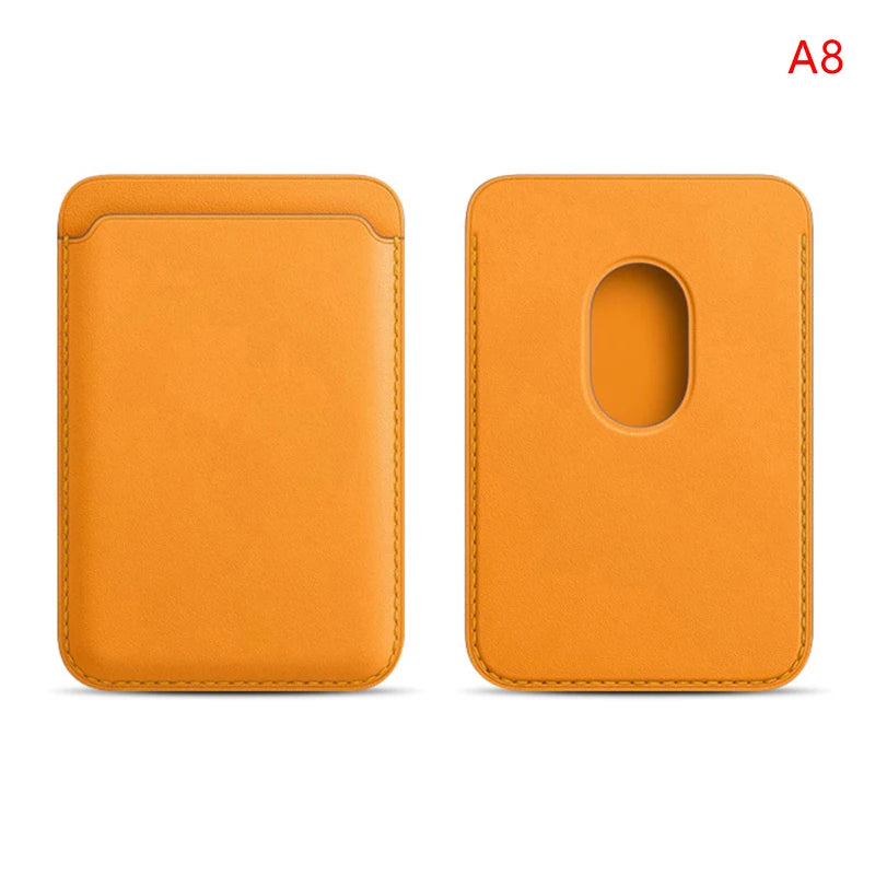 Luxury MagSafe Leather iPhone Wallet Case – Card Holder & Phone Bag