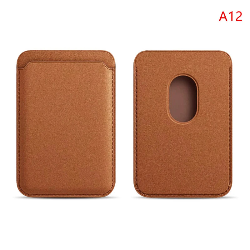 Luxury MagSafe Leather iPhone Wallet Case – Card Holder & Phone Bag