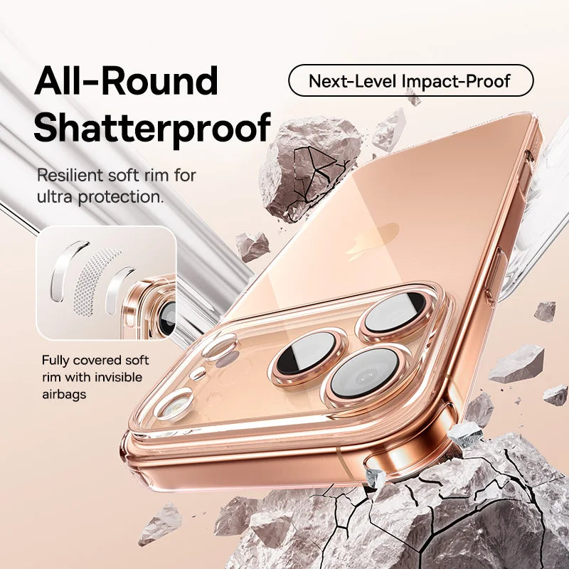 Baseus Clear TPU iPhone Case – Anti-Drop Ultra-Thin Cover