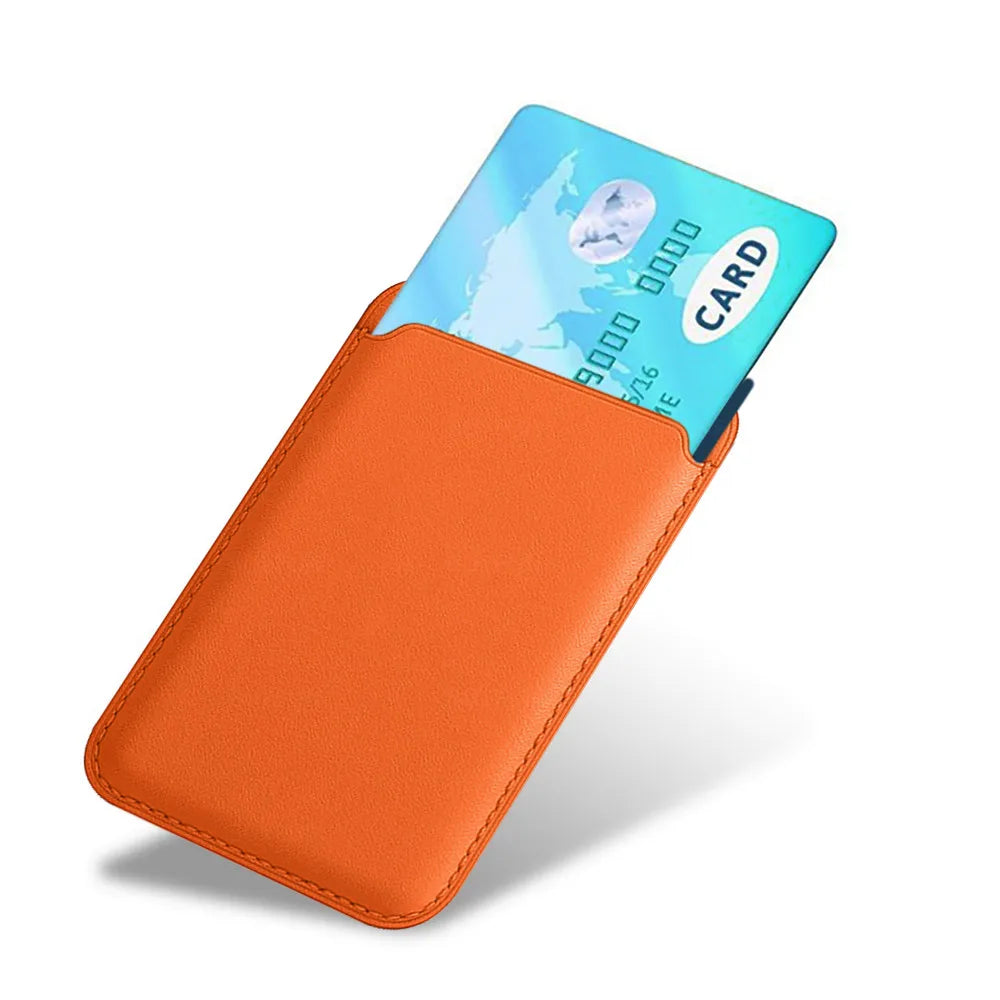 Luxury MagSafe Leather iPhone Wallet Case – Card Holder & Phone Bag