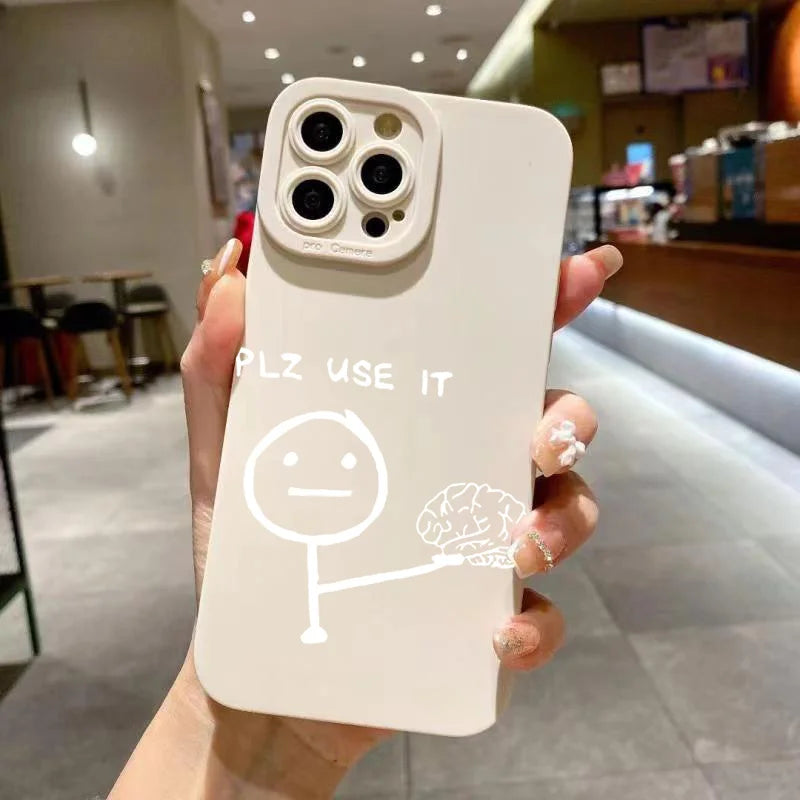 Funny Matchman iPhone Case