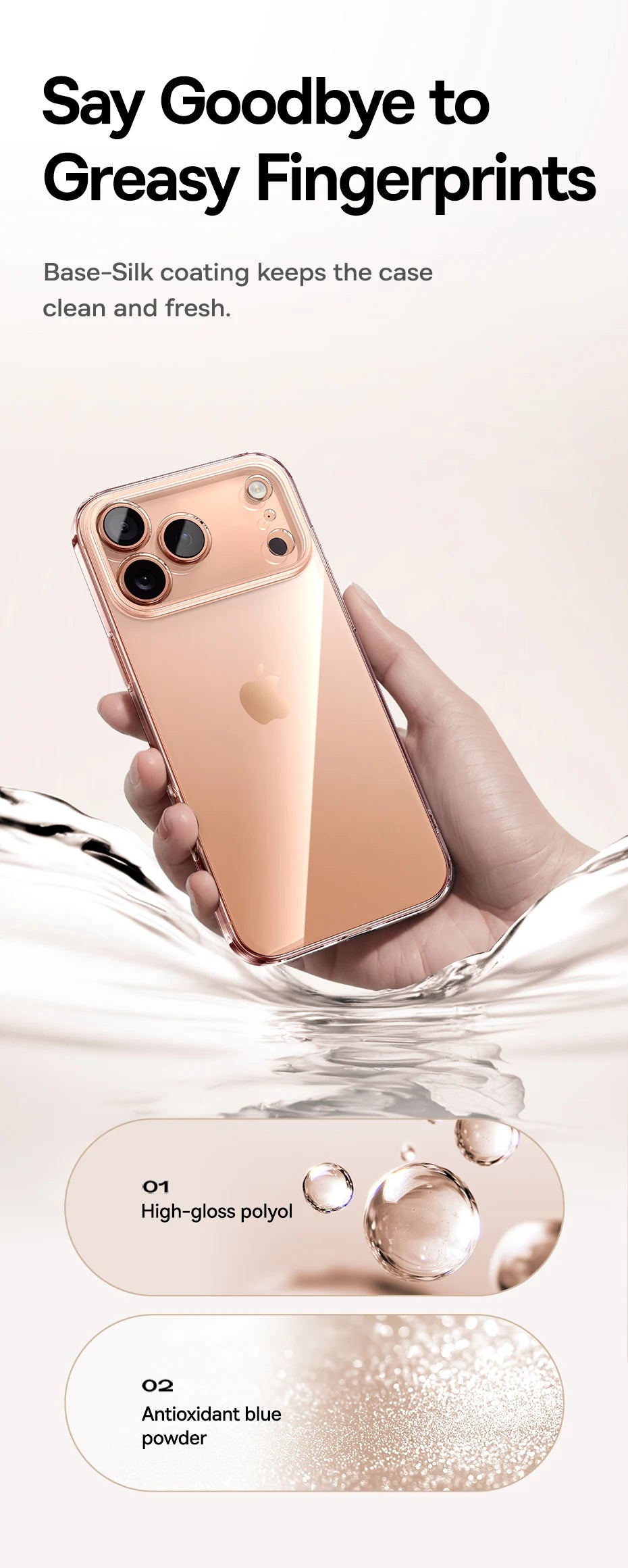 Baseus Clear TPU iPhone Case – Anti-Drop Ultra-Thin Cover