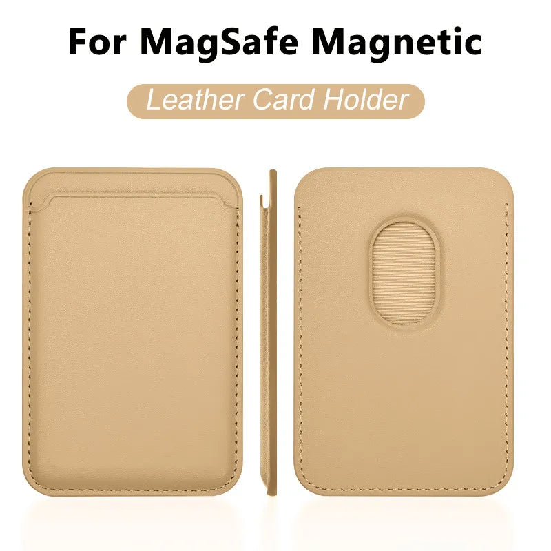 Luxury MagSafe Leather iPhone Wallet Case – Card Holder & Phone Bag