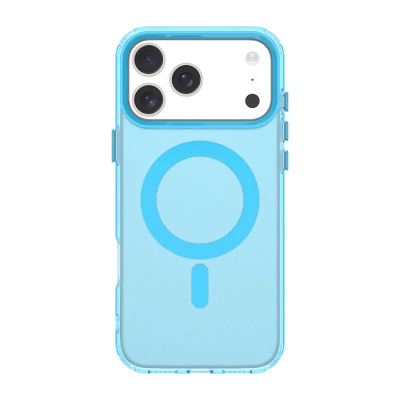 Magnetic Matte Case – MagSafe Wireless Charging Cover for iPhone 17 Pro / Pro Max / 17 Air