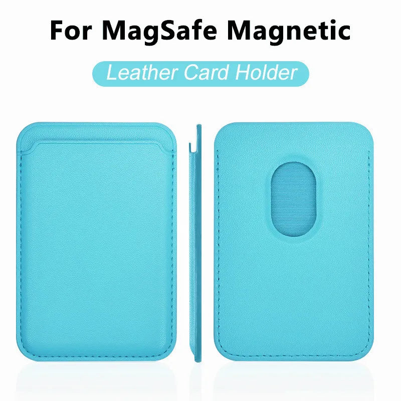 Luxury MagSafe Leather iPhone Wallet Case – Card Holder & Phone Bag