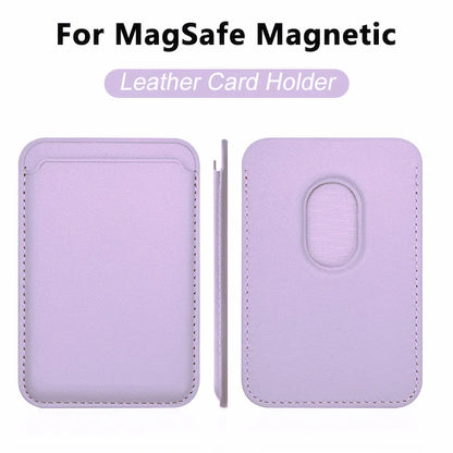 Luxury MagSafe Leather iPhone Wallet Case – Card Holder & Phone Bag