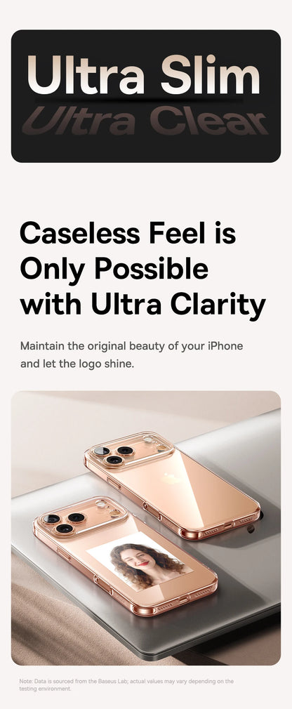 Baseus Clear TPU iPhone Case – Anti-Drop Ultra-Thin Cover