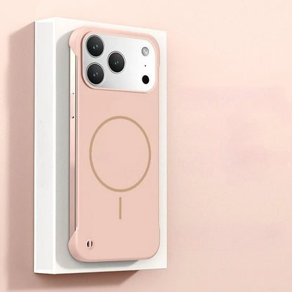 MagSafe Bezel-Less Ultra Thin Case – Frameless Magnetic Cover for iPhone 17 Pro / Pro Max / 17 Air