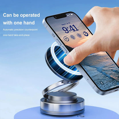 Adjustable Suction Cup Phone Mount – Space-Saving Car Stand for iPhones