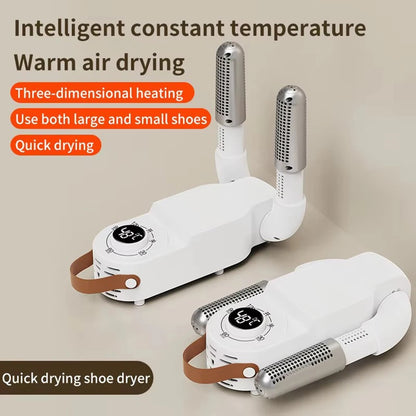 Intelligent Shoe Dryer with Timer – Quick Dry, Deodorizing & Sterilizing
