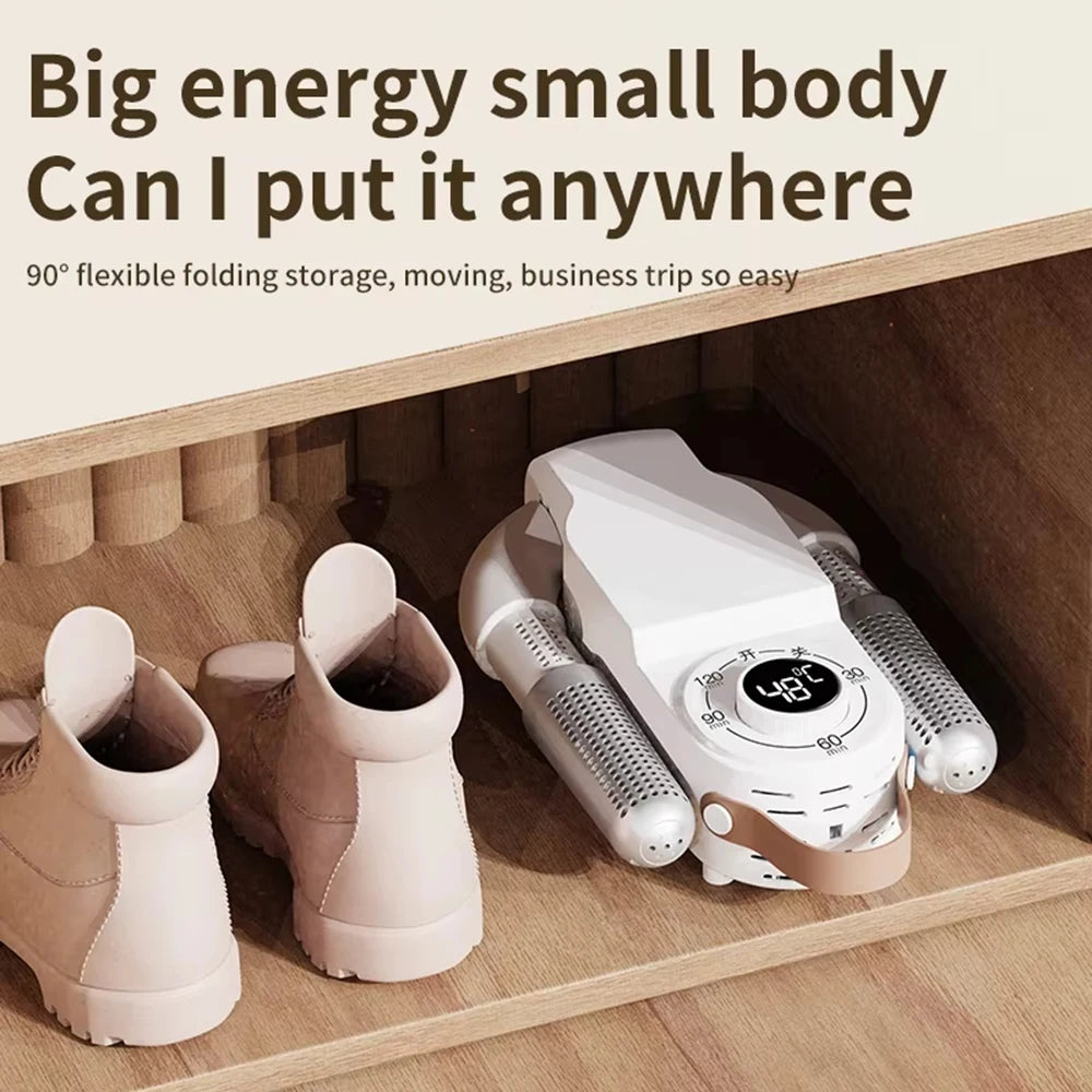 Intelligent Shoe Dryer with Timer – Quick Dry, Deodorizing & Sterilizing