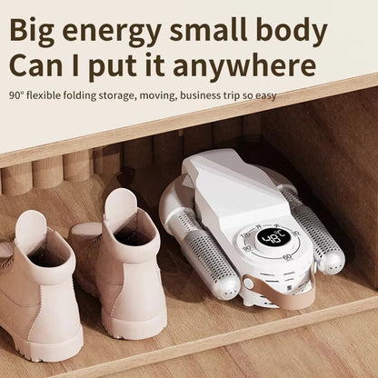 Intelligent Shoe Dryer with Timer – Quick Dry, Deodorizing & Sterilizing