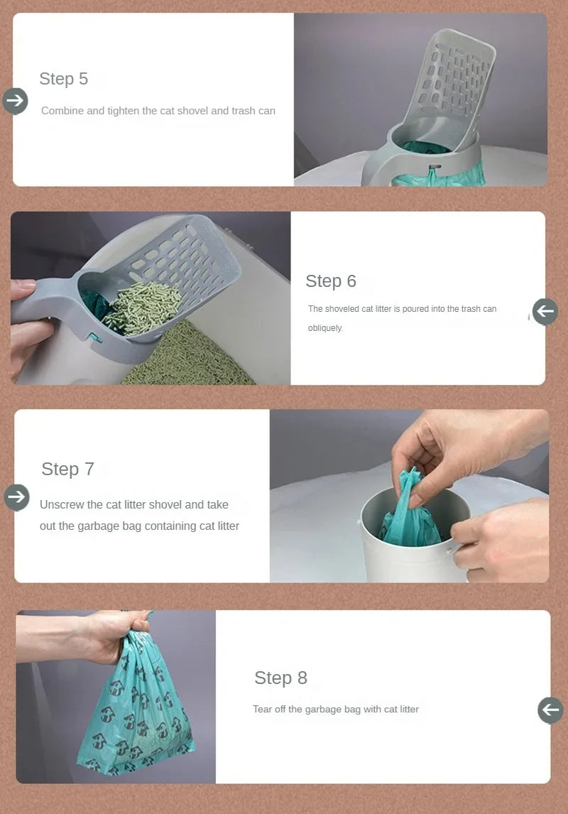 Portable Cat Litter Shovel – Quick Clean Tool & Durable