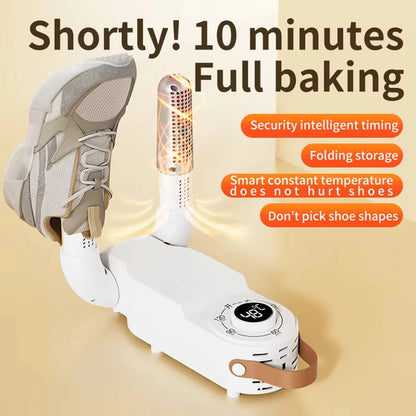 Intelligent Shoe Dryer with Timer – Quick Dry, Deodorizing & Sterilizing