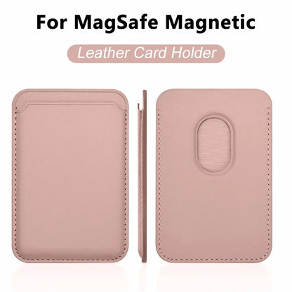 Luxury MagSafe Leather iPhone Wallet Case – Card Holder & Phone Bag