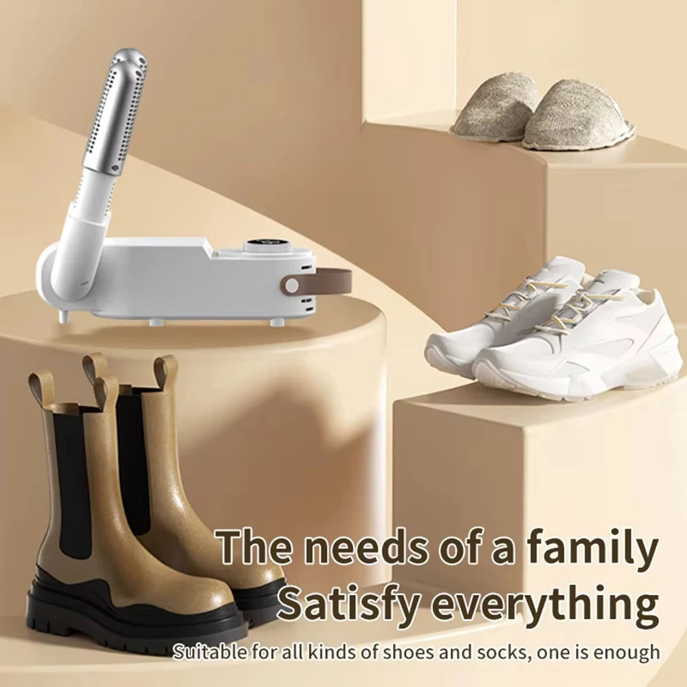 Intelligent Shoe Dryer with Timer – Quick Dry, Deodorizing & Sterilizing