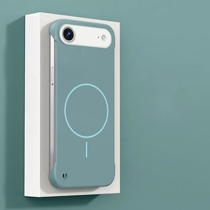 MagSafe Bezel-Less Ultra Thin Case – Frameless Magnetic Cover for iPhone 17 Pro / Pro Max / 17 Air
