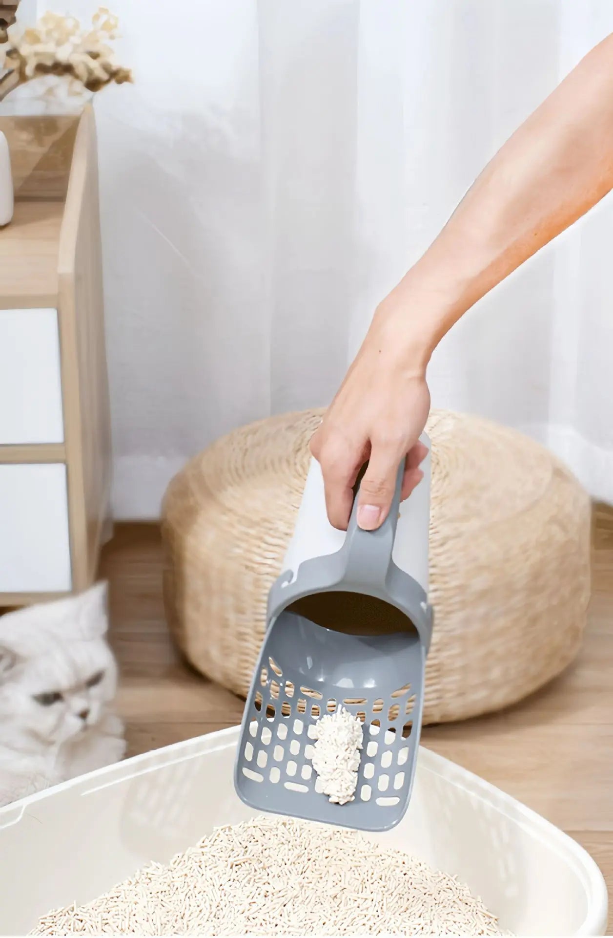Portable Cat Litter Shovel – Quick Clean Tool & Durable