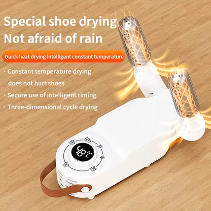 Intelligent Shoe Dryer with Timer – Quick Dry, Deodorizing & Sterilizing