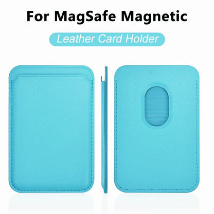 Luxury MagSafe Leather iPhone Wallet Case – Card Holder & Phone Bag
