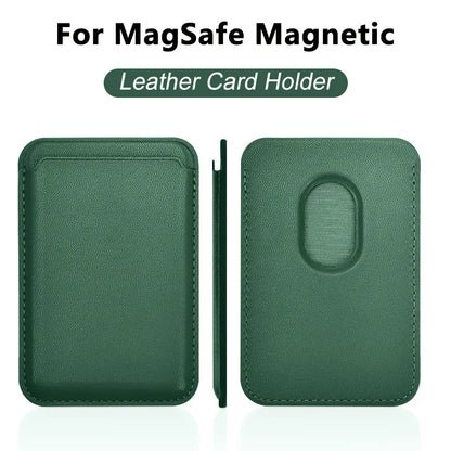 Luxury MagSafe Leather iPhone Wallet Case – Card Holder & Phone Bag
